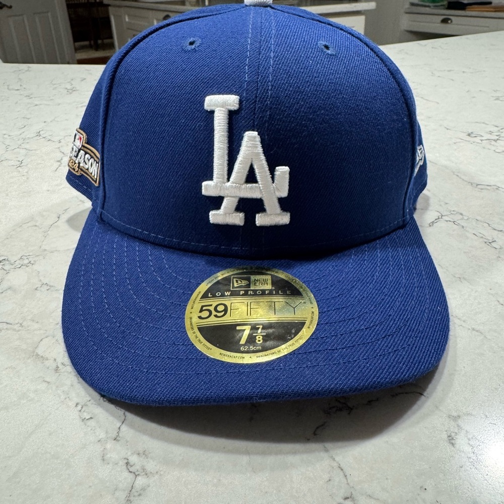 Los Angeles Dodgers 2024 Post Season Blue New Era 59FIFTY Cap